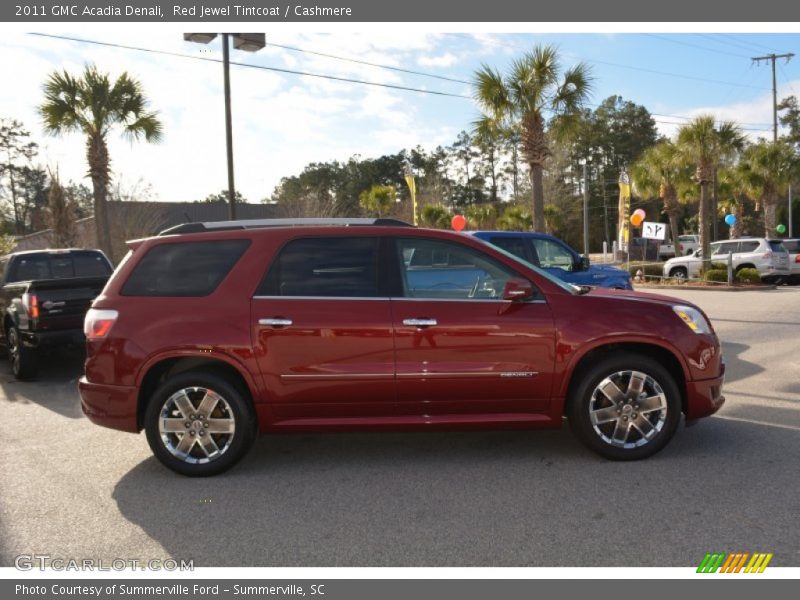 Red Jewel Tintcoat / Cashmere 2011 GMC Acadia Denali