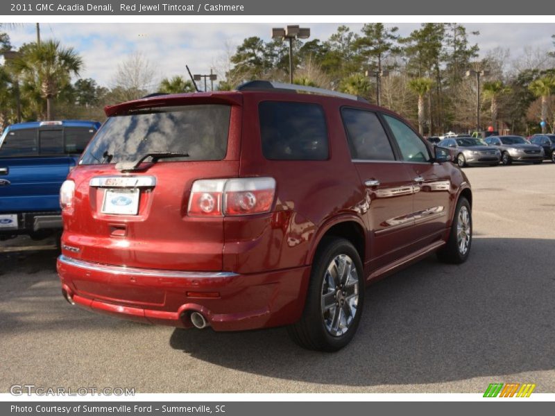 Red Jewel Tintcoat / Cashmere 2011 GMC Acadia Denali