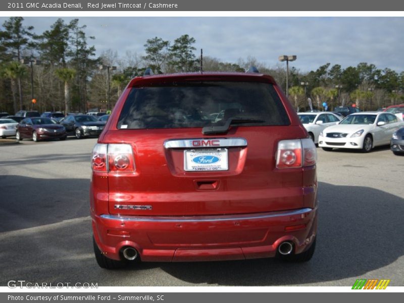 Red Jewel Tintcoat / Cashmere 2011 GMC Acadia Denali