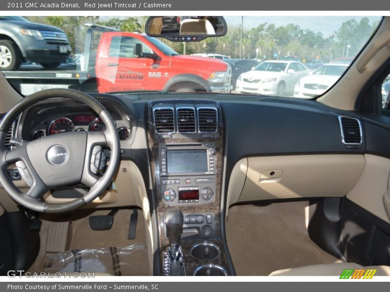 Red Jewel Tintcoat / Cashmere 2011 GMC Acadia Denali