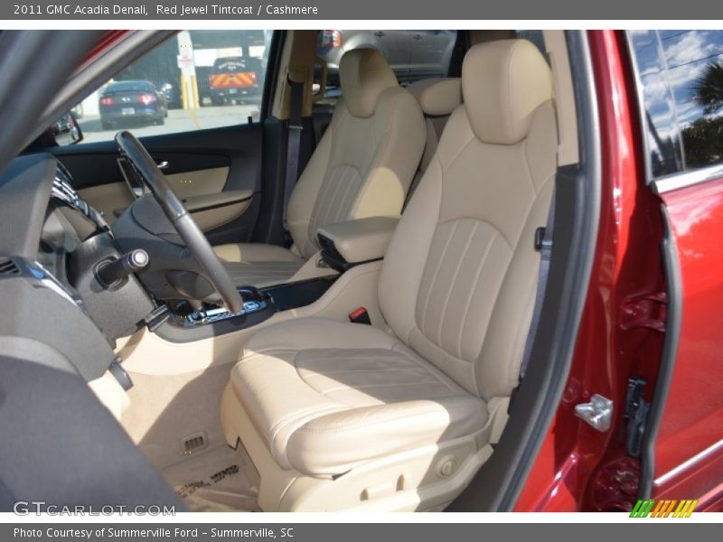 Red Jewel Tintcoat / Cashmere 2011 GMC Acadia Denali