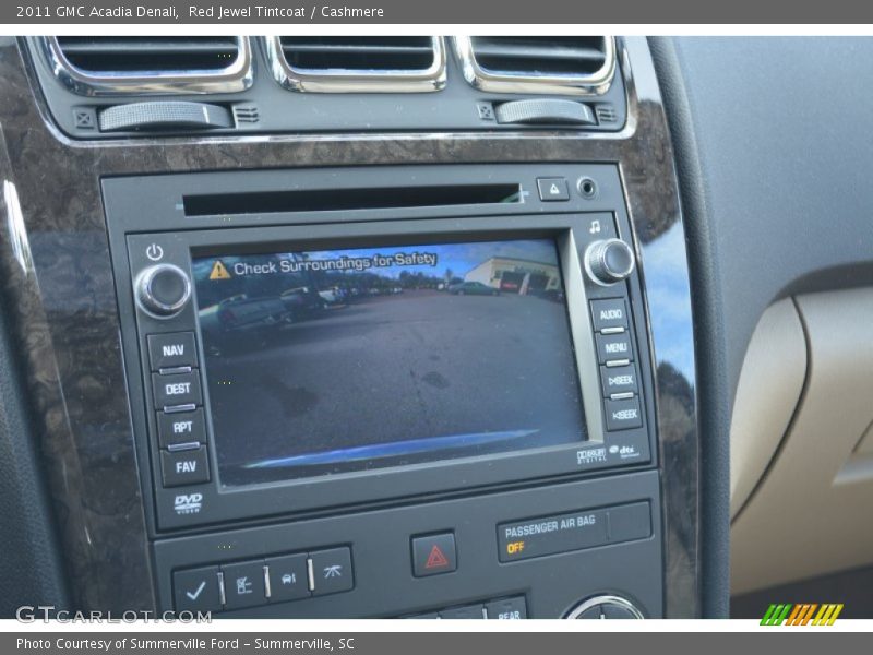 Red Jewel Tintcoat / Cashmere 2011 GMC Acadia Denali