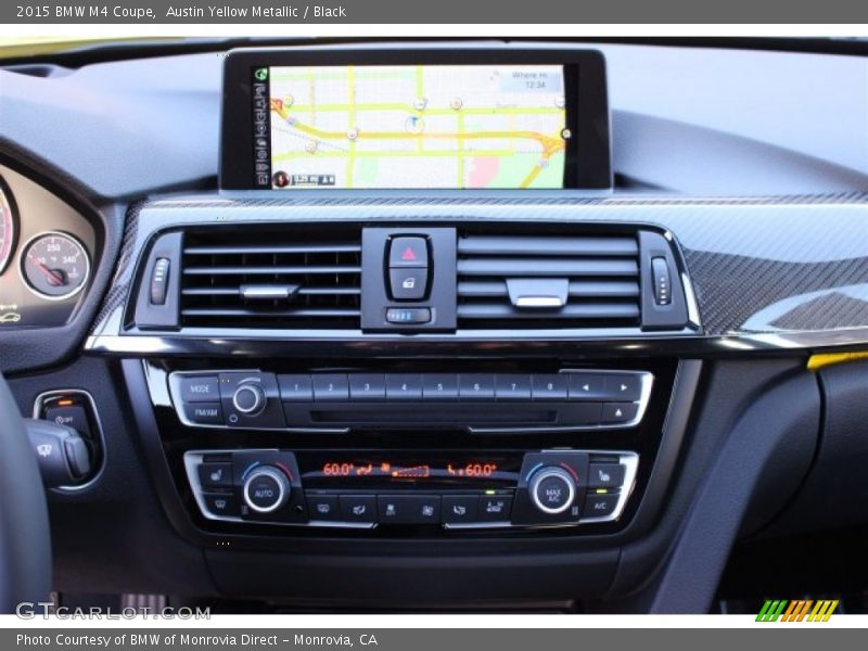 Austin Yellow Metallic / Black 2015 BMW M4 Coupe