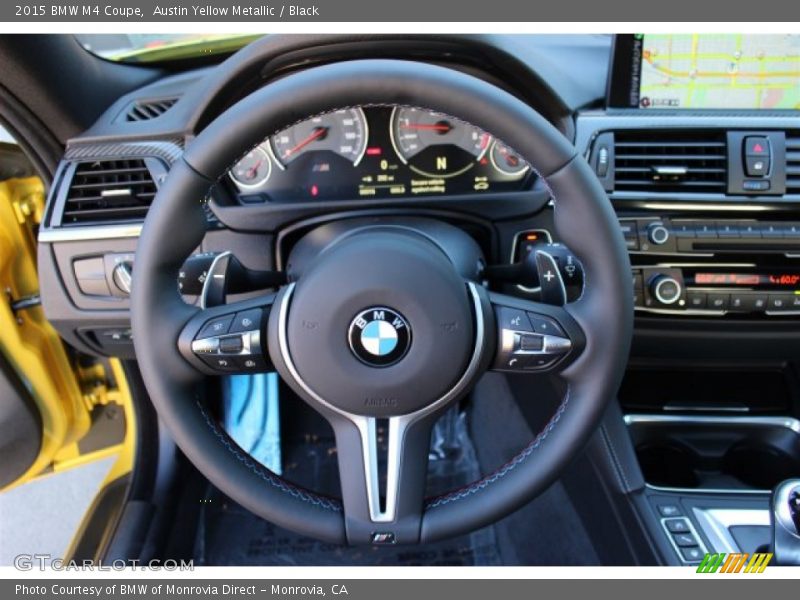 Austin Yellow Metallic / Black 2015 BMW M4 Coupe