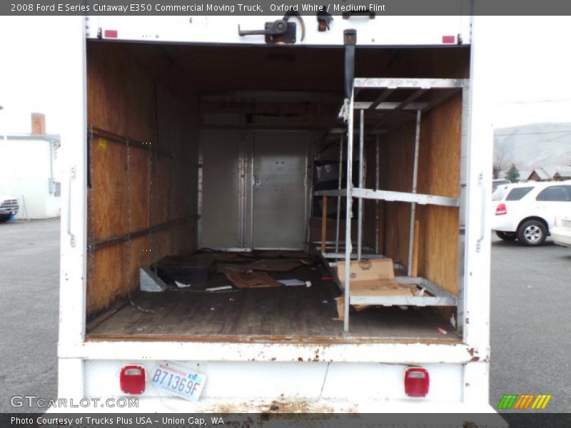 Oxford White / Medium Flint 2008 Ford E Series Cutaway E350 Commercial Moving Truck