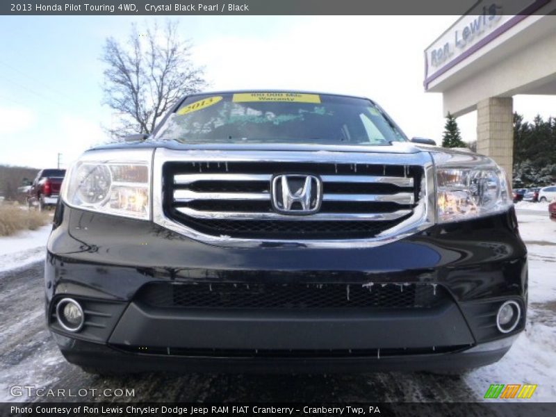 Crystal Black Pearl / Black 2013 Honda Pilot Touring 4WD