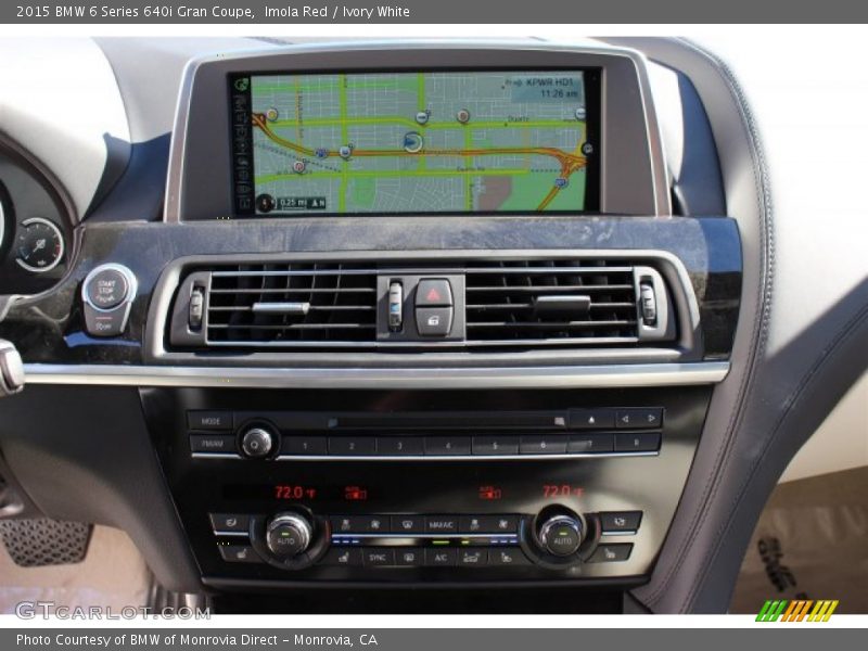 Navigation of 2015 6 Series 640i Gran Coupe