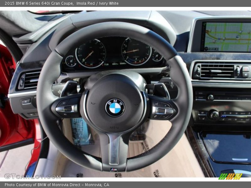  2015 6 Series 640i Gran Coupe Steering Wheel