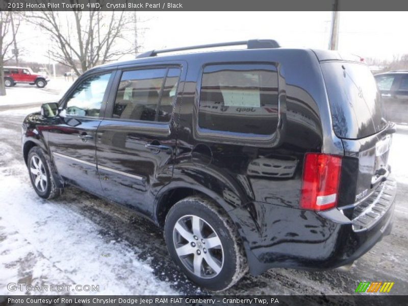 Crystal Black Pearl / Black 2013 Honda Pilot Touring 4WD