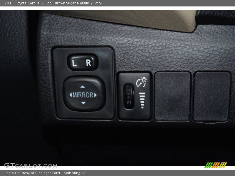 Brown Sugar Metallic / Ivory 2015 Toyota Corolla LE Eco