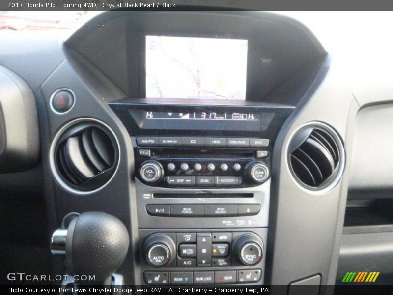 Crystal Black Pearl / Black 2013 Honda Pilot Touring 4WD