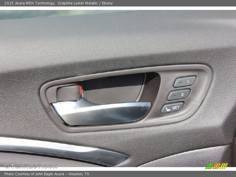 Graphite Luster Metallic / Ebony 2015 Acura MDX Technology