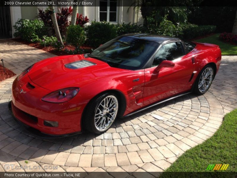 Victory Red / Ebony 2009 Chevrolet Corvette ZR1