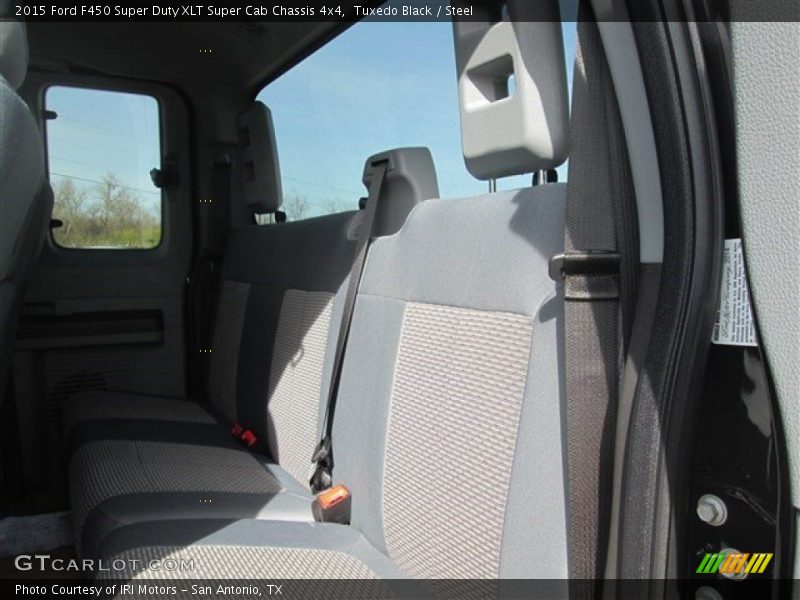Tuxedo Black / Steel 2015 Ford F450 Super Duty XLT Super Cab Chassis 4x4