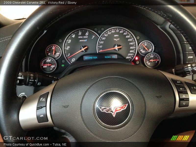 Victory Red / Ebony 2009 Chevrolet Corvette ZR1