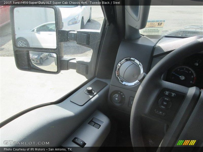 Tuxedo Black / Steel 2015 Ford F450 Super Duty XLT Super Cab Chassis 4x4