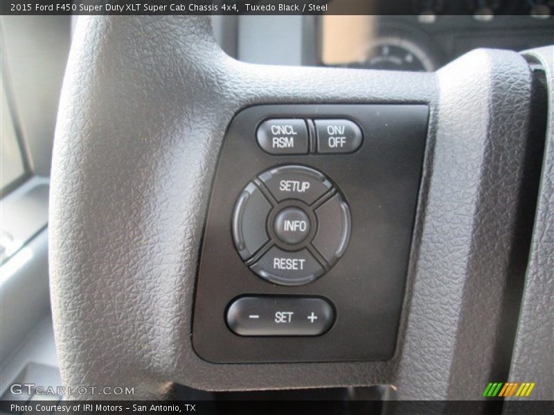 Controls of 2015 F450 Super Duty XLT Super Cab Chassis 4x4