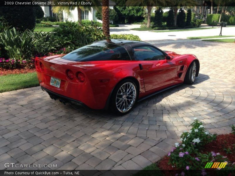 Victory Red / Ebony 2009 Chevrolet Corvette ZR1