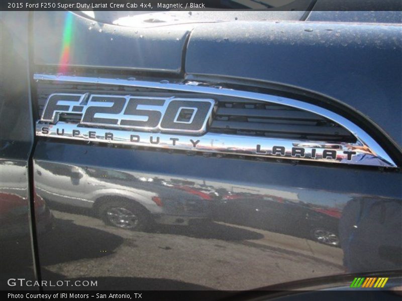 Magnetic / Black 2015 Ford F250 Super Duty Lariat Crew Cab 4x4