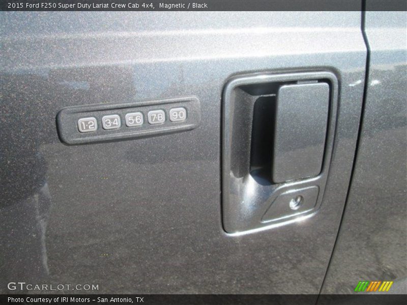 Magnetic / Black 2015 Ford F250 Super Duty Lariat Crew Cab 4x4