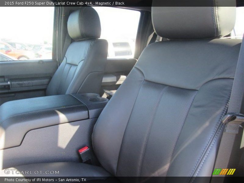 Magnetic / Black 2015 Ford F250 Super Duty Lariat Crew Cab 4x4
