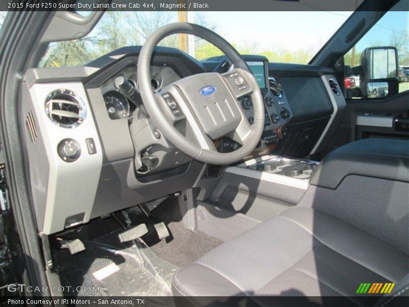 Magnetic / Black 2015 Ford F250 Super Duty Lariat Crew Cab 4x4