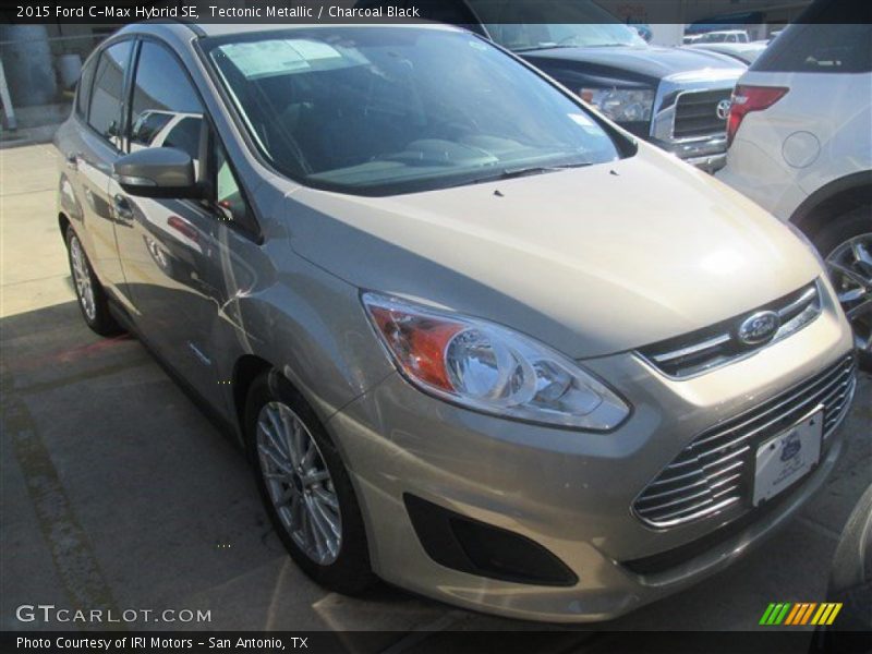 Tectonic Metallic / Charcoal Black 2015 Ford C-Max Hybrid SE