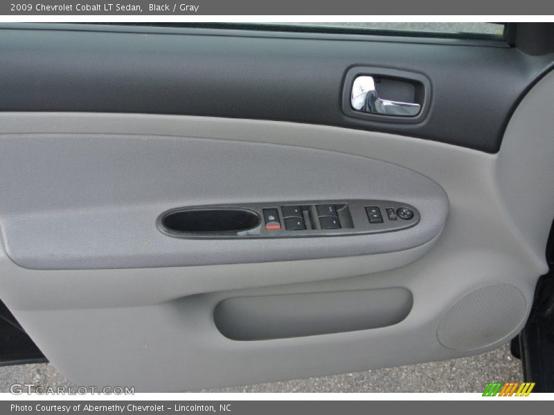 Black / Gray 2009 Chevrolet Cobalt LT Sedan