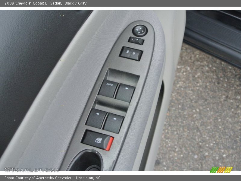 Black / Gray 2009 Chevrolet Cobalt LT Sedan