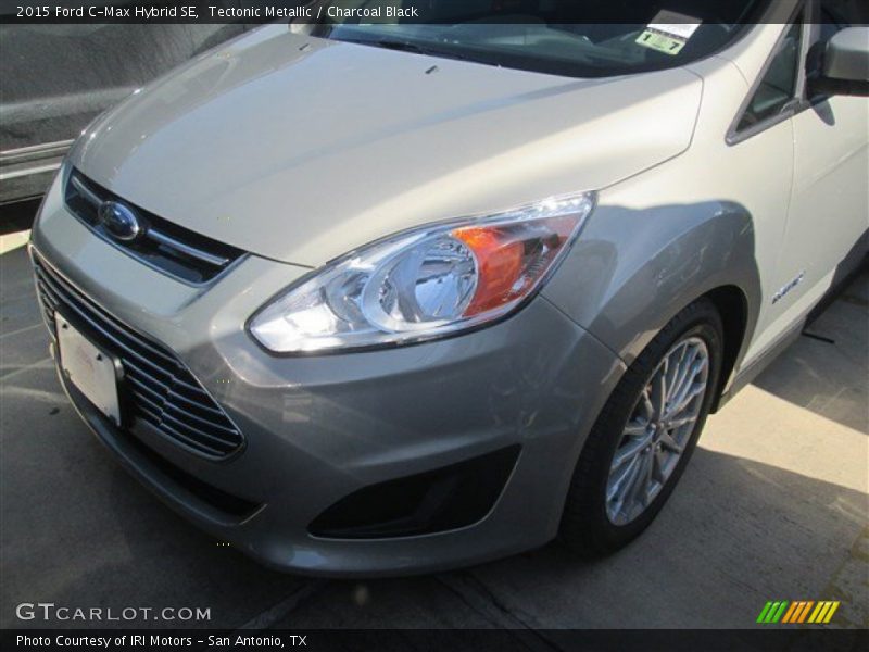 Tectonic Metallic / Charcoal Black 2015 Ford C-Max Hybrid SE