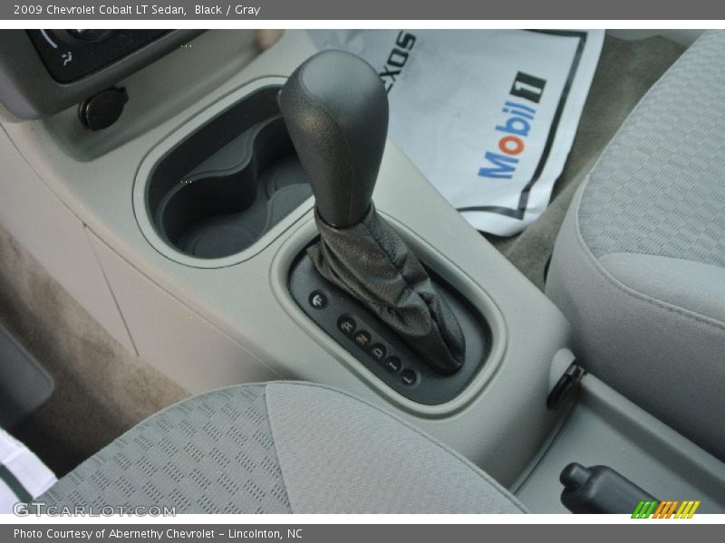 Black / Gray 2009 Chevrolet Cobalt LT Sedan