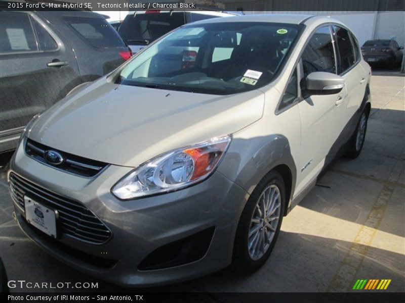 Tectonic Metallic / Charcoal Black 2015 Ford C-Max Hybrid SE