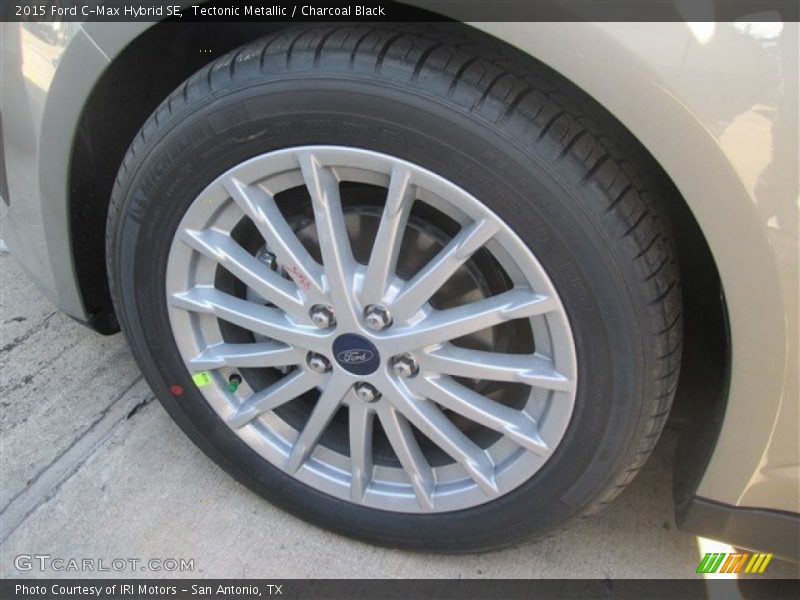 Tectonic Metallic / Charcoal Black 2015 Ford C-Max Hybrid SE