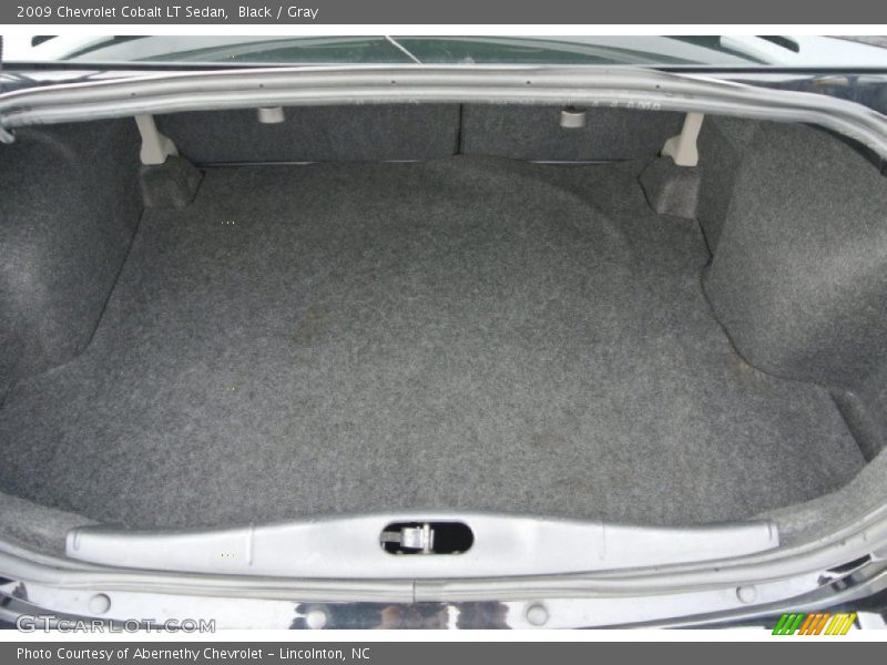 Black / Gray 2009 Chevrolet Cobalt LT Sedan