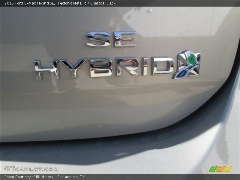 Tectonic Metallic / Charcoal Black 2015 Ford C-Max Hybrid SE