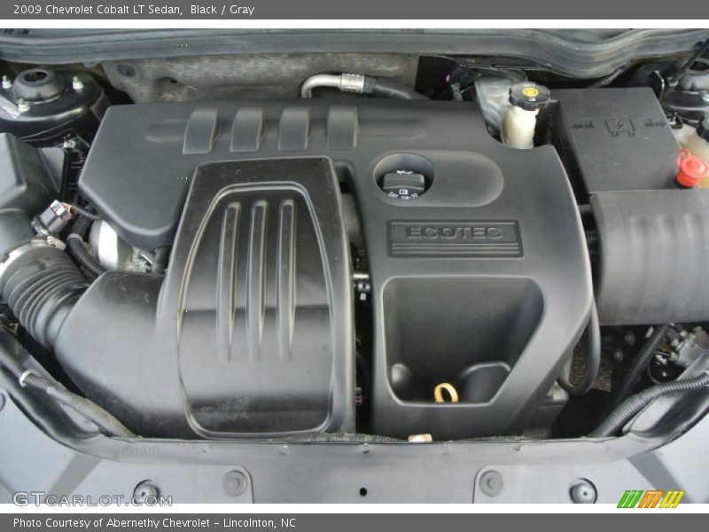 Black / Gray 2009 Chevrolet Cobalt LT Sedan