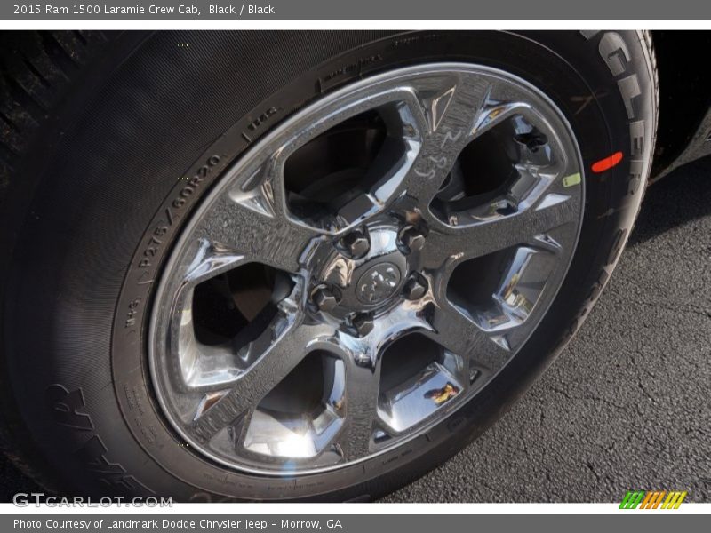 Black / Black 2015 Ram 1500 Laramie Crew Cab