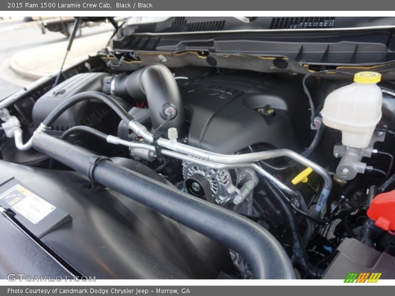 Black / Black 2015 Ram 1500 Laramie Crew Cab