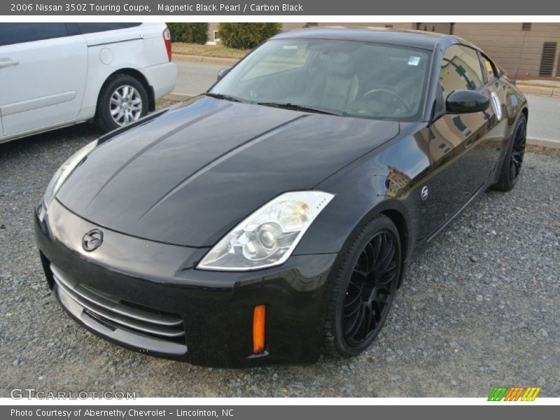 Magnetic Black Pearl / Carbon Black 2006 Nissan 350Z Touring Coupe