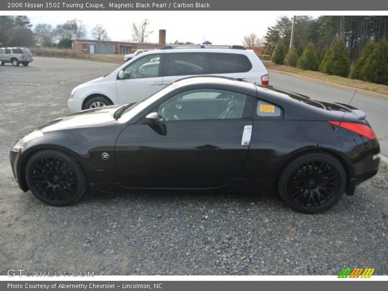 Magnetic Black Pearl / Carbon Black 2006 Nissan 350Z Touring Coupe