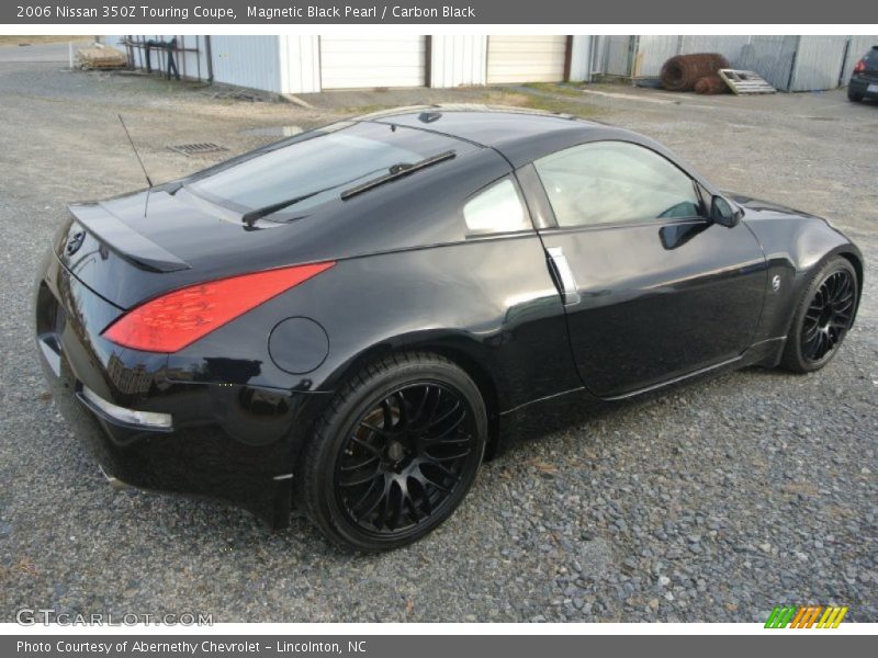 Magnetic Black Pearl / Carbon Black 2006 Nissan 350Z Touring Coupe