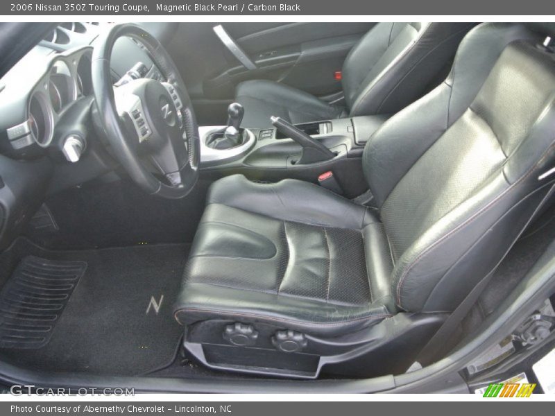  2006 350Z Touring Coupe Carbon Black Interior