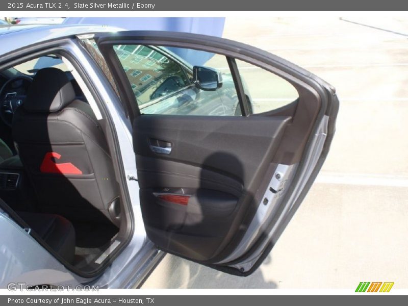 Slate Silver Metallic / Ebony 2015 Acura TLX 2.4