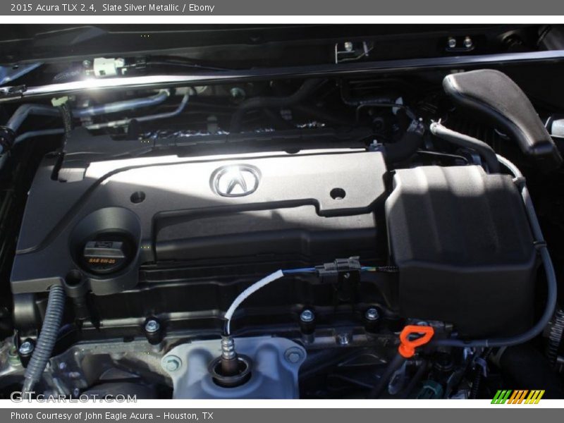 Slate Silver Metallic / Ebony 2015 Acura TLX 2.4