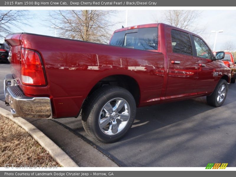  2015 1500 Big Horn Crew Cab Deep Cherry Red Crystal Pearl