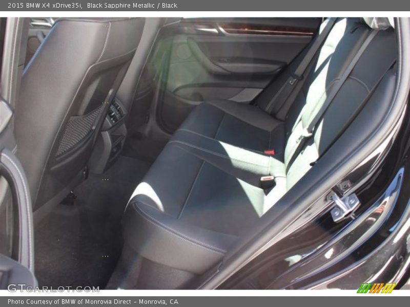 Black Sapphire Metallic / Black 2015 BMW X4 xDrive35i