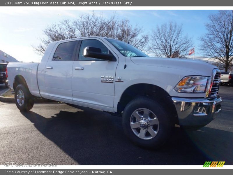 Front 3/4 View of 2015 2500 Big Horn Mega Cab 4x4