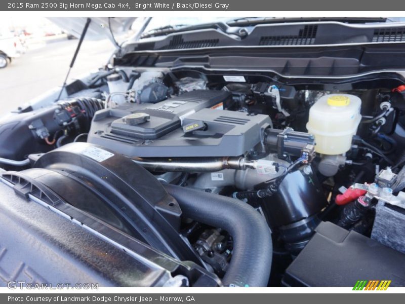  2015 2500 Big Horn Mega Cab 4x4 Engine - 6.7 Liter OHV 24-Valve Cummins Turbo-Diesel Inline 6 Cylinder