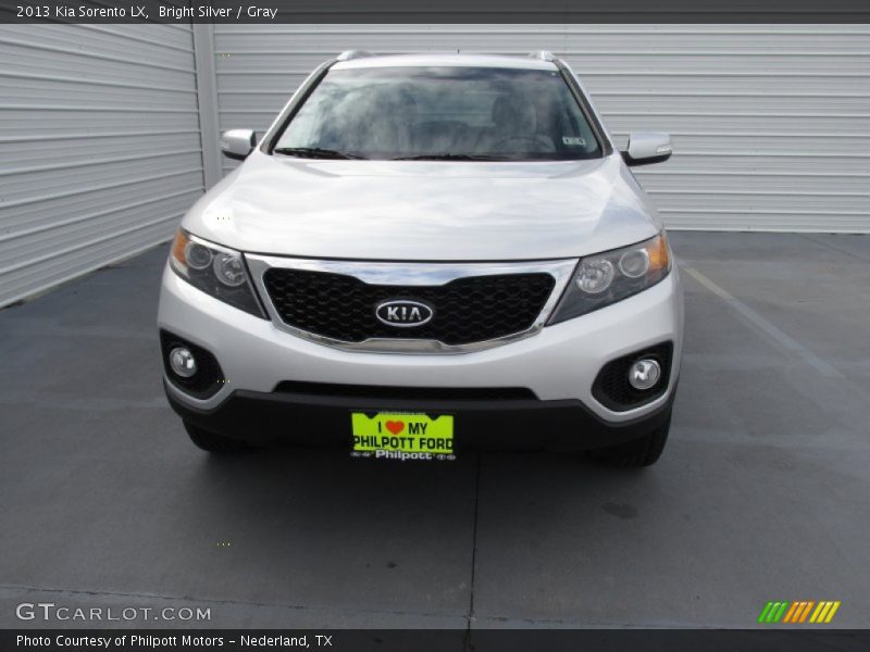 Bright Silver / Gray 2013 Kia Sorento LX