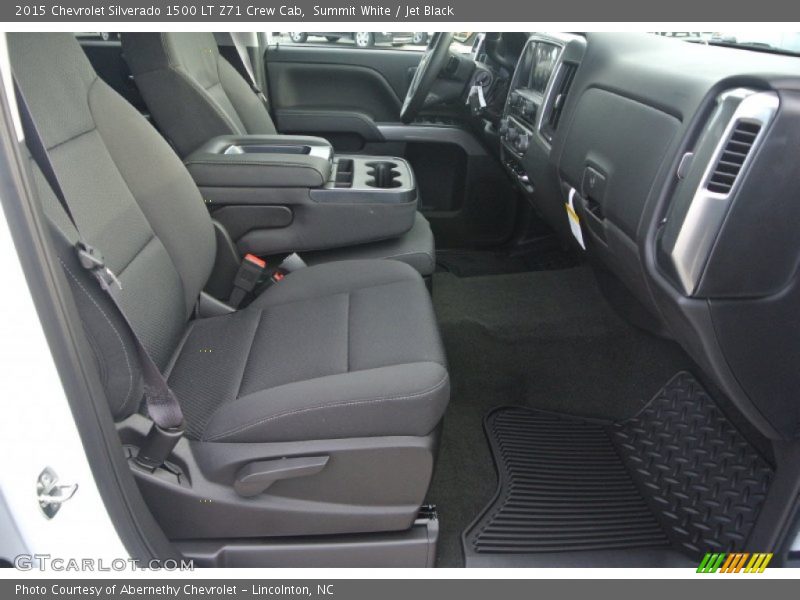 Summit White / Jet Black 2015 Chevrolet Silverado 1500 LT Z71 Crew Cab